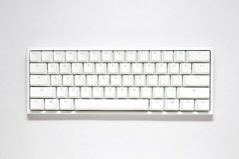 Ducky One 2 Mini Pro RGB Mechanical Keyboard Classic White - Gateron Red Switch in Kuwait