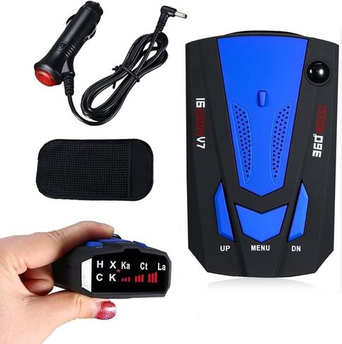 Radar Detector for Cars, 360° Long Range Police Radar Detector, LED Display in Saudi Arabia