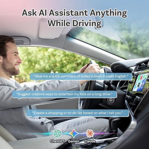 OTTOCAST 2026 Upgrade Mini Cube 3.0, 2-in-1 Wireless CarPlay & Android Auto Adapter, Plug & Play Dongle, Fast Auto-Reconnect, Dual-Band 5Ghz, for Cars with Wired CarPlay & Android Auto (USB Type-A) in Saudi Arabia