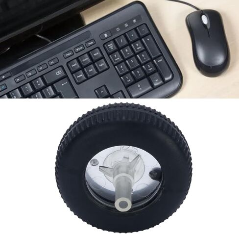 Mouse Wheel Replacement, G403 G703 Gaming Mouse Scroll Roller, Precise Fit with Premium Plastic Rubber, Black in Saudi Arabia