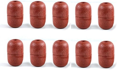 20 Pieces Rope Floats Buoyant Ball Marine Buoy Lightweight PVC Material Accessory Suitable for Deep Water Fishing Swimming in Saudi Arabia