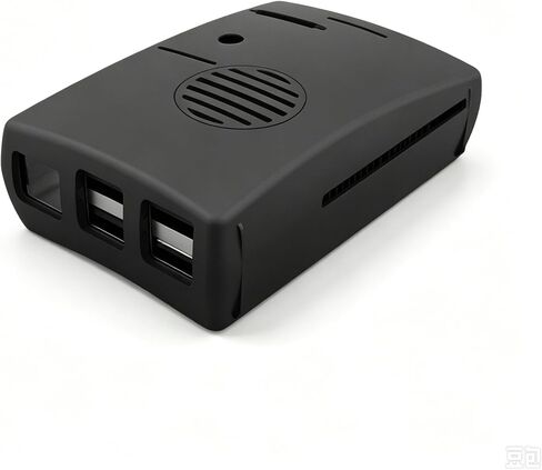 ABS Plastic Enclosure Case for Raspberry Pi 2B/3B/3B+ with Heat Dissipation, Transparent in Kuwait