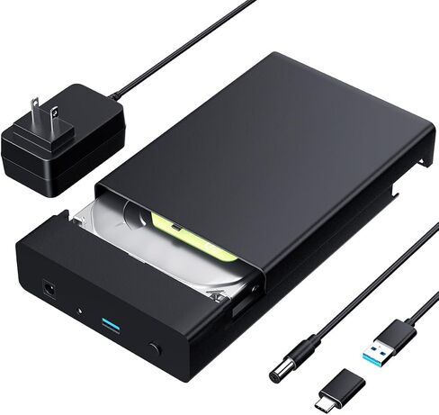 حاوية محرك الأقراص الثابتة USB 3.0 إلى محول SATA لمحرك الأقراص الثابتة مقاس 3.5 بوصة و2.5 بوصة in Kuwait