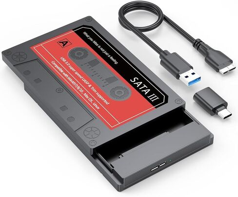 Hard Drive Enclosure FE134(USB+USB-C) in Kuwait