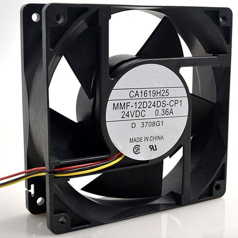 MMF-12D24DS-CP1 CA1619H25 DC 24V 0.36A 3wire 3Pin Connector 120X120X38mm Server Square Cooling Fan in Saudi Arabia