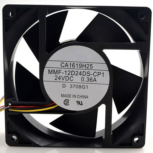 MMF-12D24DS-CP1 CA1619H25 DC 24V 0.36A 3wire 3Pin Connector 120X120X38mm Server Square Cooling Fan in Saudi Arabia