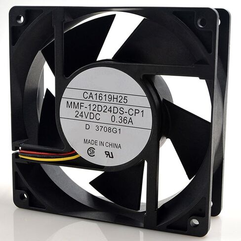MMF-12D24DS-CP1 CA1619H25 DC 24V 0.36A 3wire 3Pin Connector 120X120X38mm Server Square Cooling Fan in Saudi Arabia