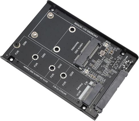 حاوية Pongnas M.2 NGFF Key B وMSATA SSD - محول III بسرعة 6 جيجابت في الثانية in Kuwait
