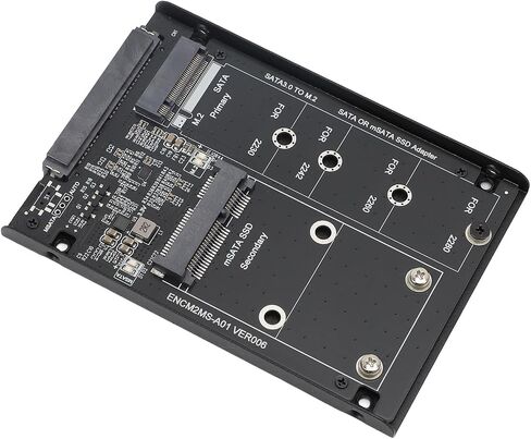 حاوية Pongnas M.2 NGFF Key B وMSATA SSD - محول III بسرعة 6 جيجابت في الثانية in Kuwait