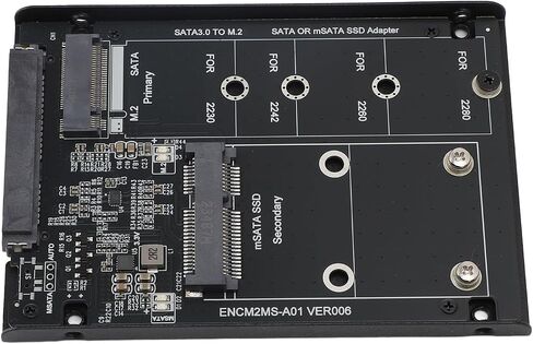 حاوية Pongnas M.2 NGFF Key B وMSATA SSD - محول III بسرعة 6 جيجابت في الثانية in Kuwait