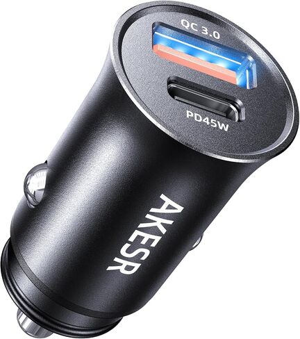 AKESR 67.5W Car Charger，USB-C Dual-Port Fast Charging in Saudi Arabia