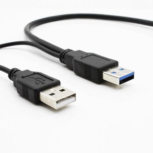 USB 3.0 Serial Ata 22-pin Data Cable for 2.5 Inch Drives, Black in Saudi Arabia