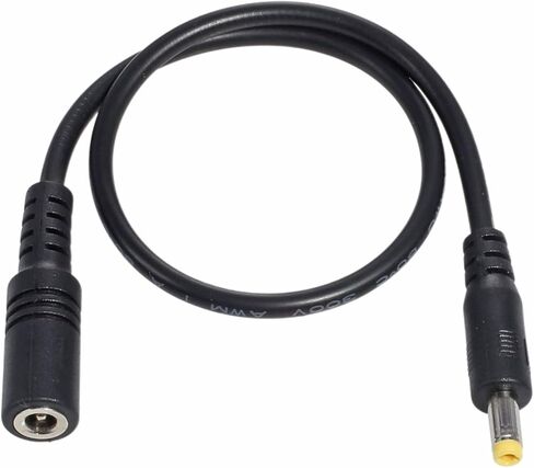 Power Male Plug 4.0x1.7mm Male to Female Extension Connector Cable Adapter Cord 40W for WiFi Router Laptop in Kuwait