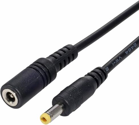 Power Male Plug 4.0x1.7mm Male to Female Extension Connector Cable Adapter Cord 40W for WiFi Router Laptop in Kuwait