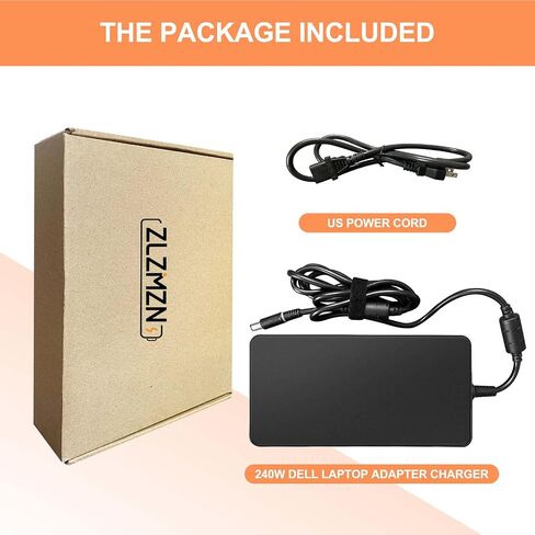 شاحن تيار متردد 240 وات متوافق مع Dell Alienware 17 15 13 M15 M17 R1 R2 R3 R4 R5 M17X M18X X51 G3 G5 G7 Precision 7710 7720 7730 7510 7520 7530 Series محول إمداد الطاقة للكمبيوتر المحمول in Saudi Arabia