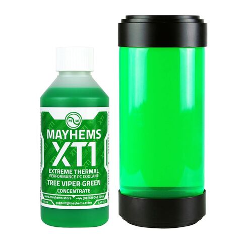 Mayhems - XT1 Concentrate PC Coolant - Computer Water Cooling Fluid - Liquid Cooling, Thermal Performance Series, 250 ml, Tree Viper Green in Kuwait