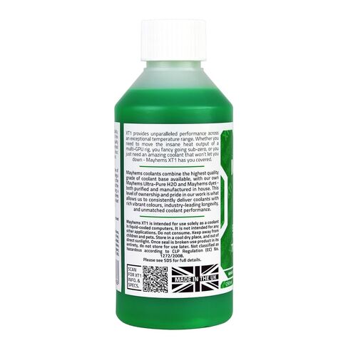 Mayhems - XT1 Concentrate PC Coolant - Computer Water Cooling Fluid - Liquid Cooling, Thermal Performance Series, 250 ml, Tree Viper Green in Kuwait