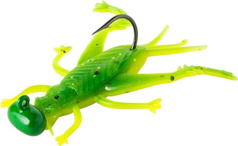 Rebel LIVEFLEX™ Hopper Soft Plastic - Green Grasshopper - 1.75" in Saudi Arabia