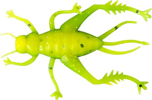 Rebel LIVEFLEX™ Hopper Soft Plastic - Green Grasshopper - 1.75" in Saudi Arabia