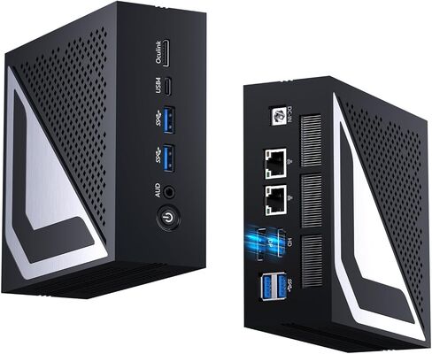 AI Mini PC, Desktop Computer with Core Ultra 9 285H up to 5.4GHz, 99 Tops, Win-11 Pro, 64G DDR5, 2T M.2 PCIE4.0 SSD, Arc 140T GPU, Dual 2.5G LAN, DP/HD2.1/USB4.0, 8K, WiFi7, Multitasking in Kuwait