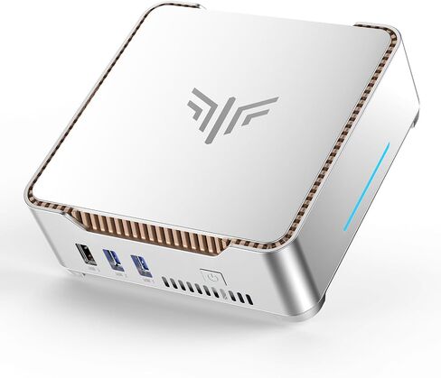KAMRUI GK3Plus Mini PC, 16GB RAM 1TB M.2 SSD Mini Computers,12th Alder Lake N95 (up to 3.4GHz) Micro PC, 2.5''SSD, Gigabit Ethernet,4K UHD,Three Screen Display, WiFi,BT,VESA/Home/Business Small pc in Kuwait