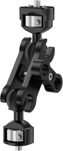 Dual Ball Heads Magic Arm Camera Monitor Mount 1/4"-20 in Saudi Arabia