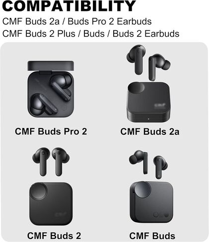 15 زوجًا من أطراف الأذن البديلة لسماعات الأذن اللاسلكية CMF Buds in Kuwait