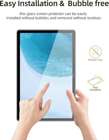 Screen Protector for HONOR Pad X9a/X9 Pro Tablet 11.5 Inch, HD Scratch Resistant Tempered Glass Film for HONOR Pad X9a/X9 Pro Drop Protection,Touch Sensitive,Anti-Fingerprint,2 pack. in Saudi Arabia