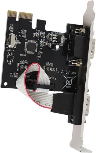 Chrees PCIe Serial Port Card, 2 Port RS232 DB9 Full Size Bracket in Kuwait