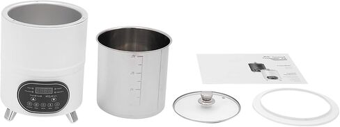 8L Large Capacity Yogurt Maker Machine, Greek Yogurt Maker with Adjustable Temp & 0-9 Day Timer, 304 Stainless Steel Multi-Fermenter for Yogurt, Natto, Rice Wine, Fruit Vinegar in Saudi Arabia