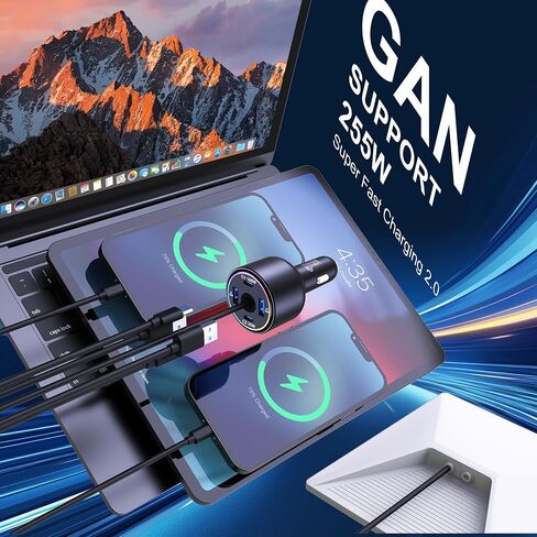 255W USB C Car Charger for Starlink Mini in Saudi Arabia