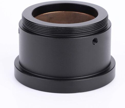 M42x0.75 to 1.25inch Telescope Adapter, Aluminum Alloy Compression Ring for Telescope Track, Black Adapter with Three Screws for Secure Fit and Scratch Protection in Saudi Arabia