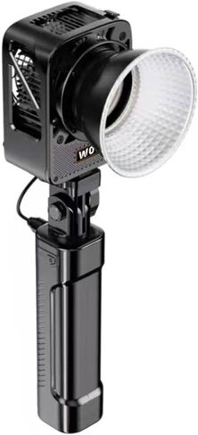 150W COB Video Light with Battery Handle, 11.4 X 8.2 X 7 Cm in Kuwait