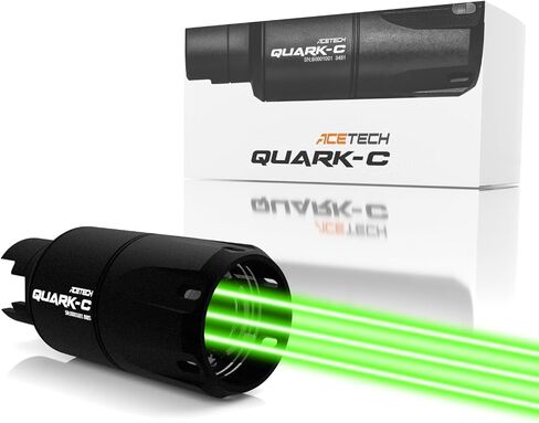 ACETECH Airsoft Tracer Unit Quark C Glow in the Dark LED Lighting Effect Green/Gel BB Design for Shotty in Kuwait