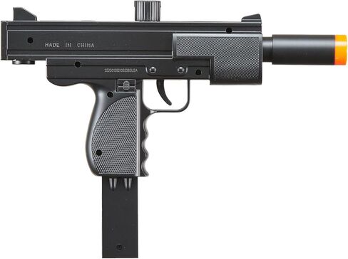 GoldenBall Airsoft SMG Spring Powered Gun 250 FPS, 18 Round Clip Airsoft Submachine Gun, Pros for Film in Kuwait