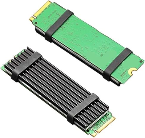 M.2 Hard Disk Radiator with Heat Conduction pad 70x22x3MM Laptop Aluminum fins in Saudi Arabia