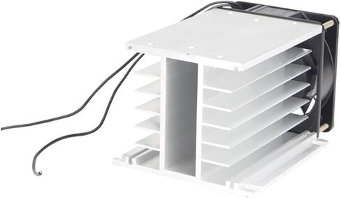 Three-Phase Solid State Relay CG Radiator 10A 25A 40A 60A 80A 100A 120A 200A Aluminum with 12VDC 24VDC 220VAC Fan in Saudi Arabia
