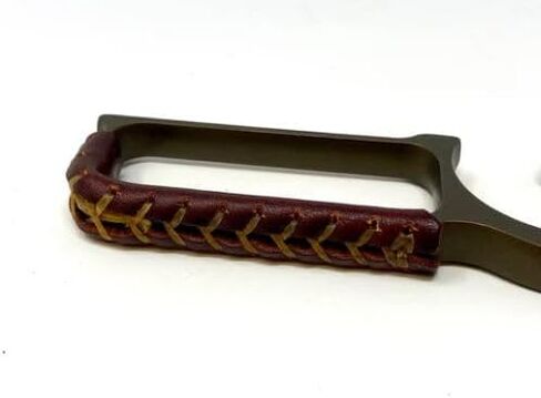 Diamond D Leather Lever Wrap DIY Kit - Brown - Fits Any Lever Action Rifle, Marlin Henry Winchester Rossi - Full Grain Leather, Handmade in Alaska, Made in USA in Saudi Arabia