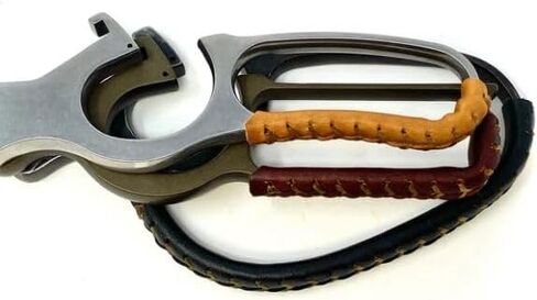 Diamond D Leather Lever Wrap DIY Kit - Brown - Fits Any Lever Action Rifle, Marlin Henry Winchester Rossi - Full Grain Leather, Handmade in Alaska, Made in USA in Saudi Arabia