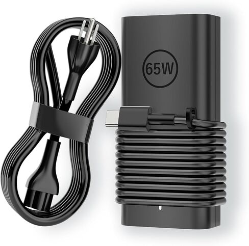65W 45W USB C Laptop Charger Fit for Dell Latitude XPS Chromebook Inspiron in Kuwait