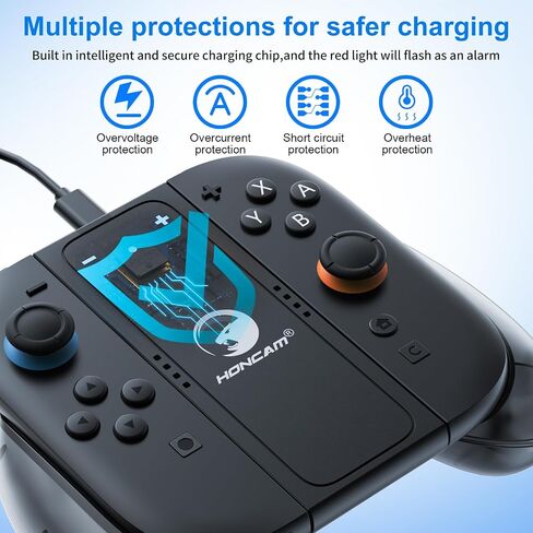 HONCAM Charging Grip for Nintendo Switch 2 Joycons in Saudi Arabia
