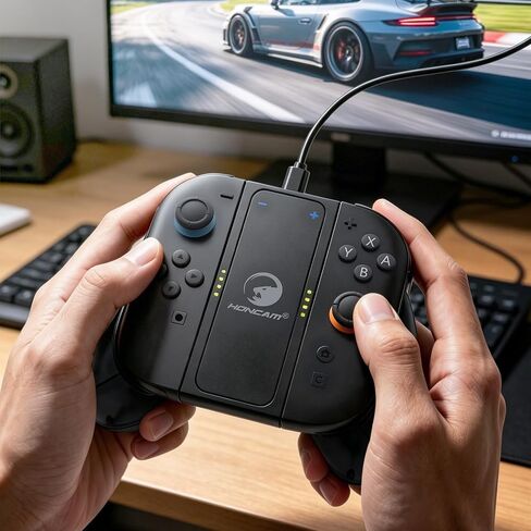 HONCAM Charging Grip for Nintendo Switch 2 Joycons in Saudi Arabia