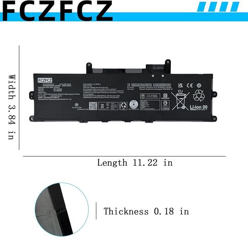 بطارية L24D3P71 57Wh 4875mAh بديلة لجهاز Lenovo ThinkPad X1 Carbon الجيل 13th 21NS 21NT 21NX 21NY/ ThinkPad X1 2-in-1 Gen 10 21NU 21NV 21Q0 21Q1 Series 5B11M90099 5B11M90100 11.7V 3-الخلايا in Kuwait