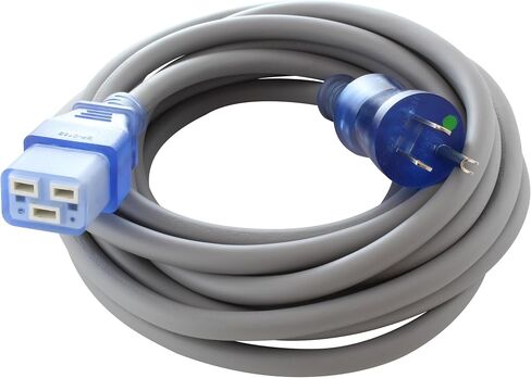 AC WORKS 15Amp 125Volt Medical/Hospital Garde Power Cord with IEC C19 (15FT) in Saudi Arabia