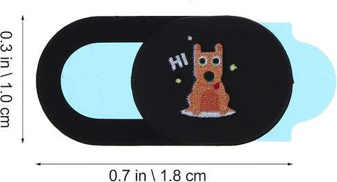 3pcs Webcam Privacy Covers for Tablet Computers and Mobile Phones, Lightweight Abs Material Camera Lens Protector, Black Anti-peep Sliding Cover for Enhanced Privacy Protection in Kuwait