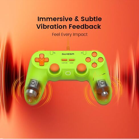 GameSir Tegenaria Lite Wired Gaming Controller for PC, Switch, Android, iOS, PC Controller Hall Effect Sticks, Low Latency, 1000Hz Polling Rate, Turbo Function(MenaRD Collaboration Edition) in Saudi Arabia
