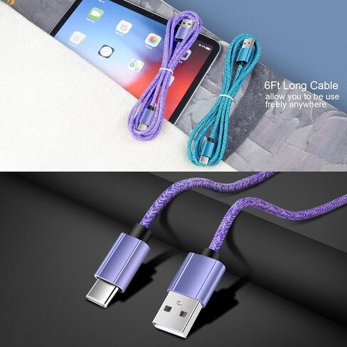 Google Pixel Charger 6FT USB C Fast Charging Cable in Kuwait