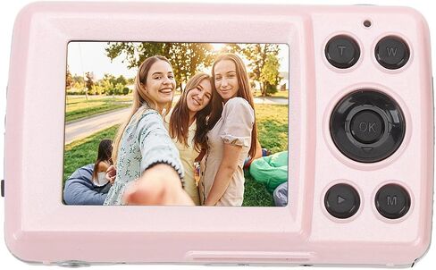 VBESTLIFE Digital Camera, 1080P Kids Camera 16MP Auto Focus Digital Point and Shoot Camera with 16X Zoom Anti Shake, 2.4 in Screen, for Kid Student Children Teen Girl Boy () in Saudi Arabia
