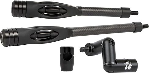 Trophy Ridge Seismic Bow Stabilizer 8" and 10" Combo Black in Saudi Arabia