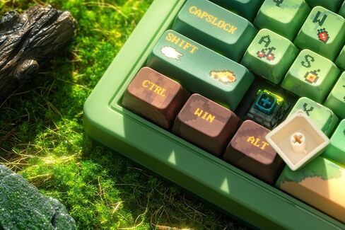 8Bitdo Retro 87 Mechanical Keyboard for Windows PC & Android, Forest Wonder in Saudi Arabia